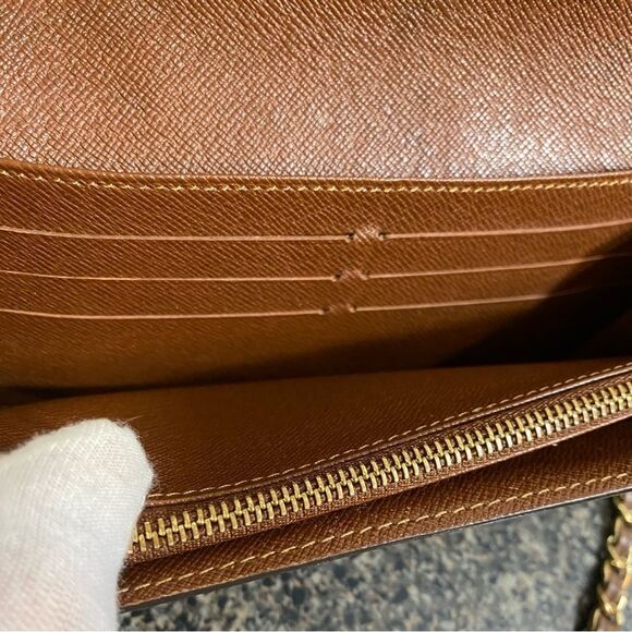 LOUIS VUITTON Monogram Sarah Wallet to Crossbody Shoulder Bag 💼 CT0046 - Picture 16 of 16